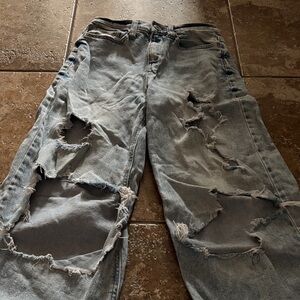 Kohls women’s baggy wide leg jeans